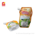 Stand Up Spout Pouch Untuk Kemasan Produk Susu